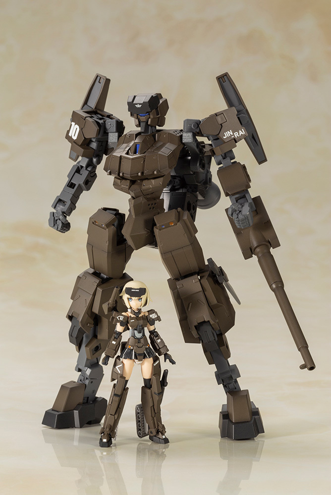 動力裝甲新玩法！壽屋『骨裝機娘 HANDSCALE 轟雷 with 迅雷裝甲』11 月發售