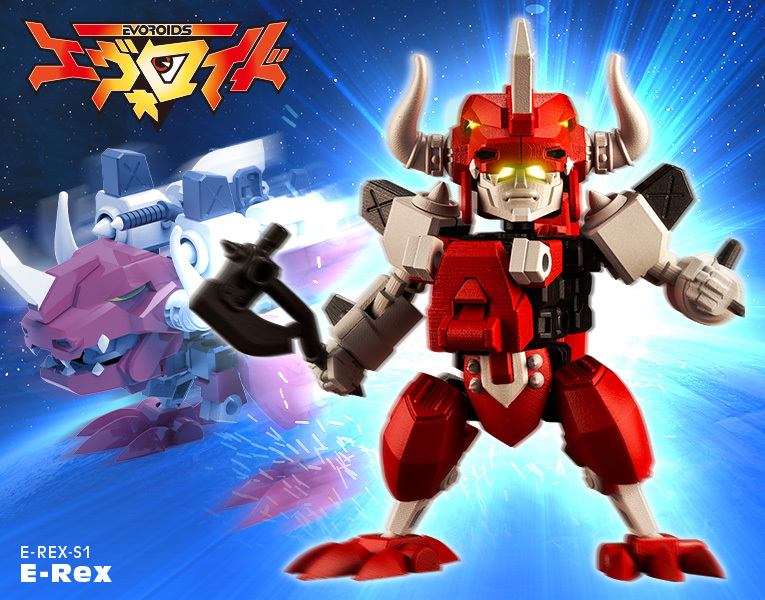 壽屋『機甲換裝EVOROIDS Ｅ-REX』12 月發售  簡易且實用的核心構造！