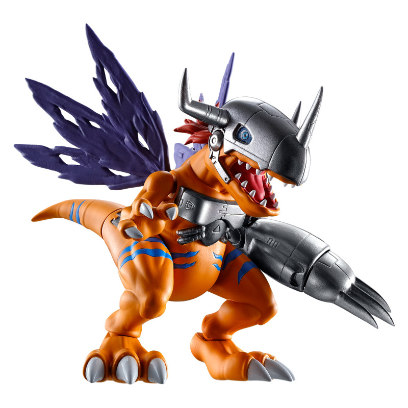 掌動 SHODO《數碼寶貝大冒險:》超進化「機械暴龍獸 & 獸人加魯魯」可動食玩【PB限定套組】