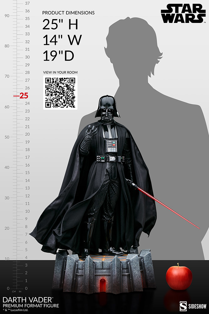 Sideshow Premium Format Figure《星際大戰》達斯·維德（Darth Vader）全身雕像