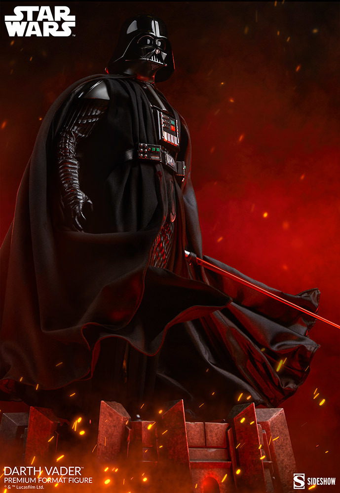 Sideshow Premium Format Figure《星際大戰》達斯·維德（Darth Vader）全身雕像