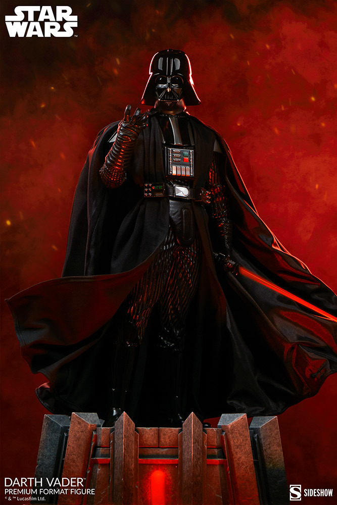 Sideshow Premium Format Figure《星際大戰》達斯·維德（Darth Vader）全身雕像
