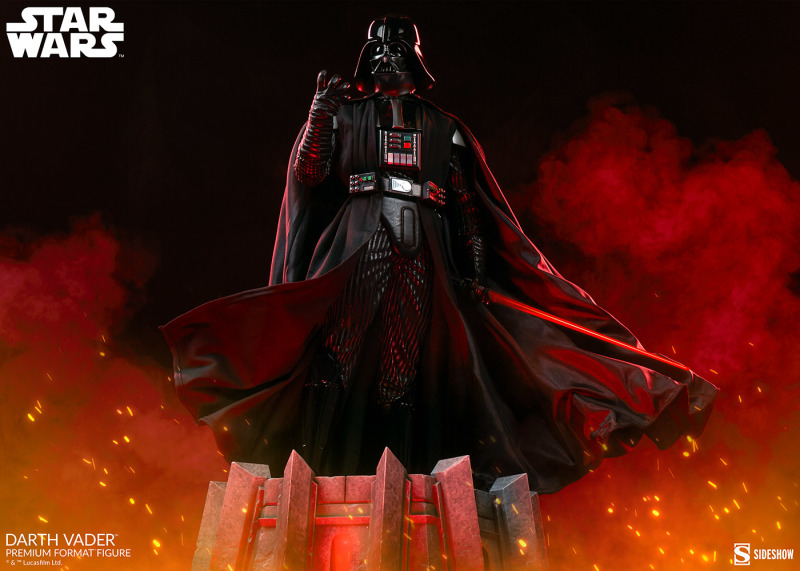 Sideshow Premium Format Figure《星際大戰》達斯·維德（Darth Vader）全身雕像