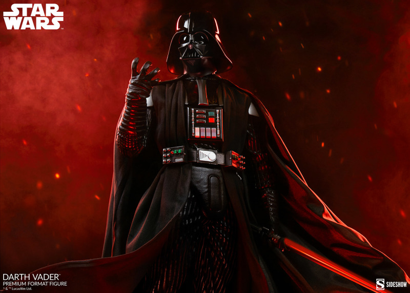 Sideshow Premium Format Figure《星際大戰》達斯·維德（Darth Vader）全身雕像