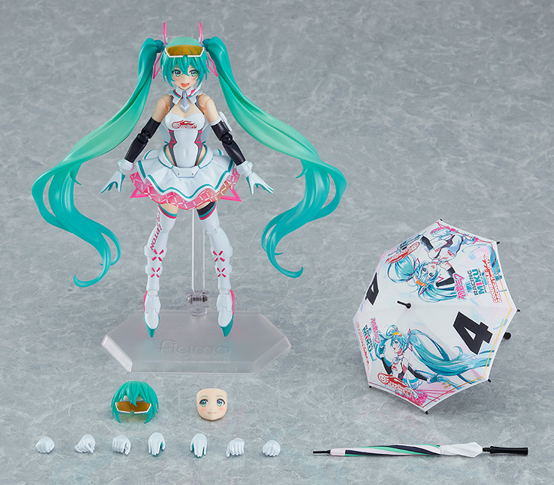 再現人氣繪師森倉圓插畫!figma『賽車初音 RACING MIKU 2021ver.』12 月發售!