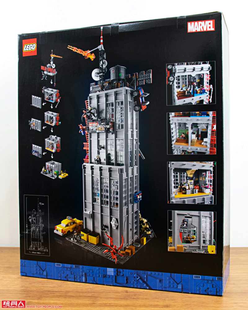 LEGO 76178 MARVEL【號角日報】Daily Bugle 開箱報告 25隻人偶的超豪華陣容!