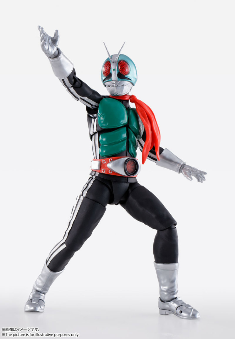 S.H.Figuarts 真骨彫製法『假面騎士新1號50th Anniversary Ver.』新色