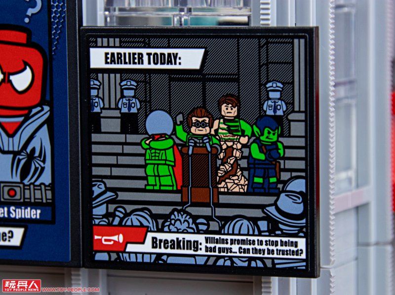 LEGO 76178 MARVEL【號角日報】Daily Bugle 開箱報告 25隻人偶的超豪華陣容!