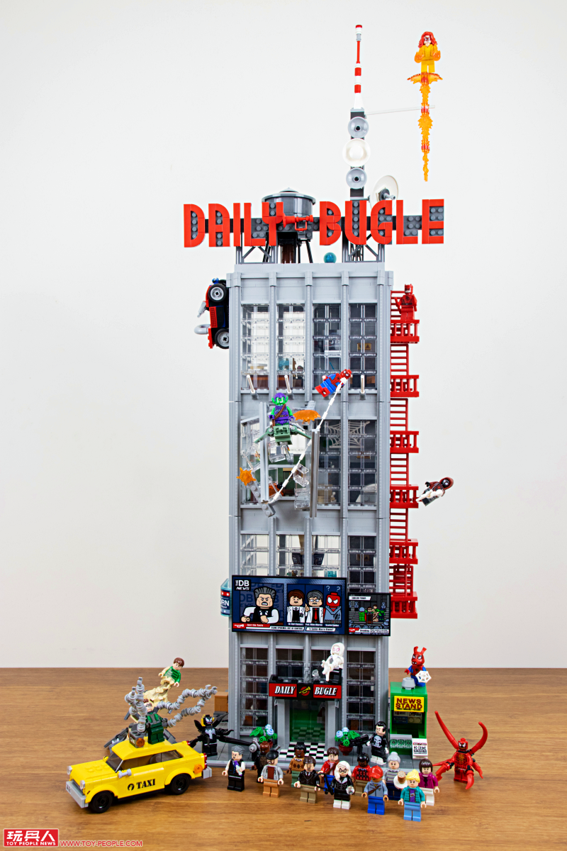 LEGO 76178 MARVEL【號角日報】Daily Bugle 開箱報告 25隻人偶的超豪華陣容!