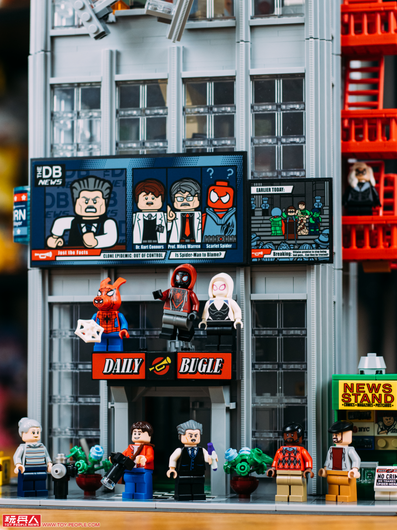 LEGO 76178 MARVEL【號角日報】Daily Bugle 開箱報告  25隻人偶的超豪華陣容！