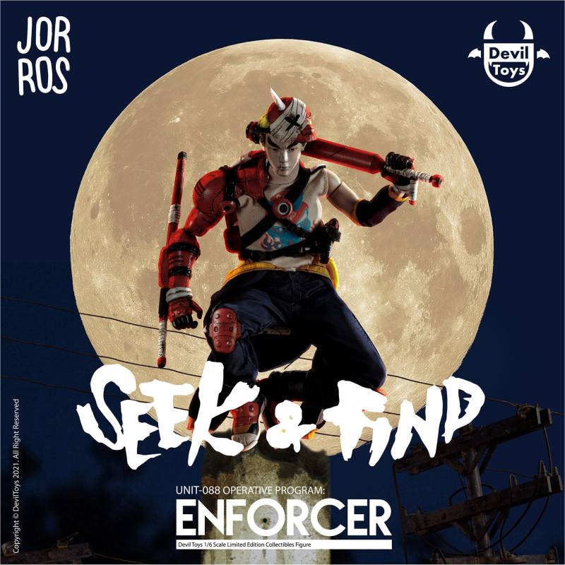 Jor Ros × Devil Toys【Enforcer Unit-088】1/6 比例收藏級人偶 
