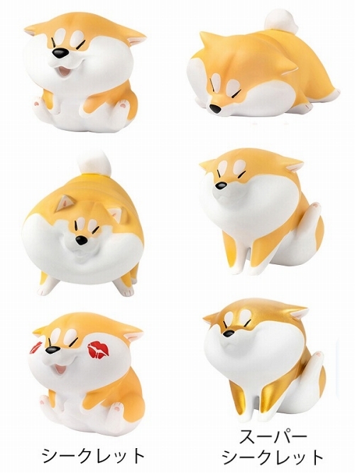 空想造物×西風八爪「阿柴枸杞 柴犬屁屁」磁鐵盲抽盒玩　胖到卡住的爆笑模樣再現！