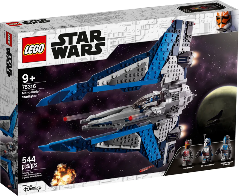 LEGO 75316《星際大戰：複製人之戰》曼達洛戰鬥機（Mandalorian Starfighter）