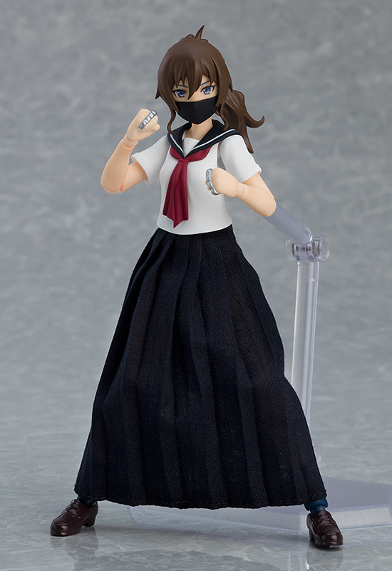 勸你不要惹 Figma 不良少女makoto 招牌不良蹲 比中指a煞氣造型登場 玩具人toy People News