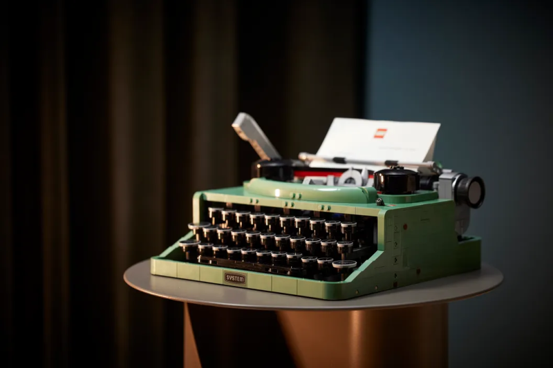 LEGO 21327 Ideas 系列【打字機】Typewriter 濃厚復古風味的老式