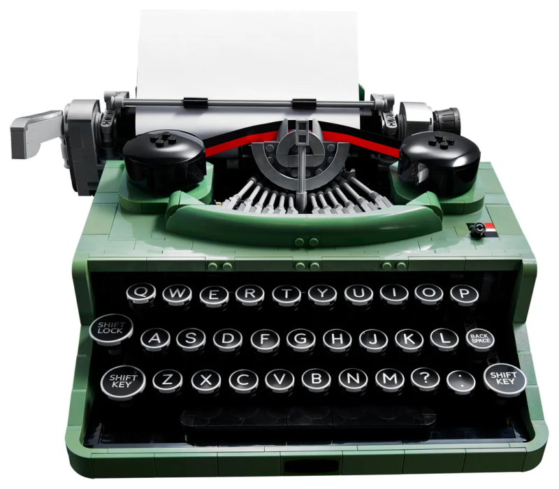 LEGO 21327 Ideas 系列【打字機】Typewriter 濃厚復古風味的老式