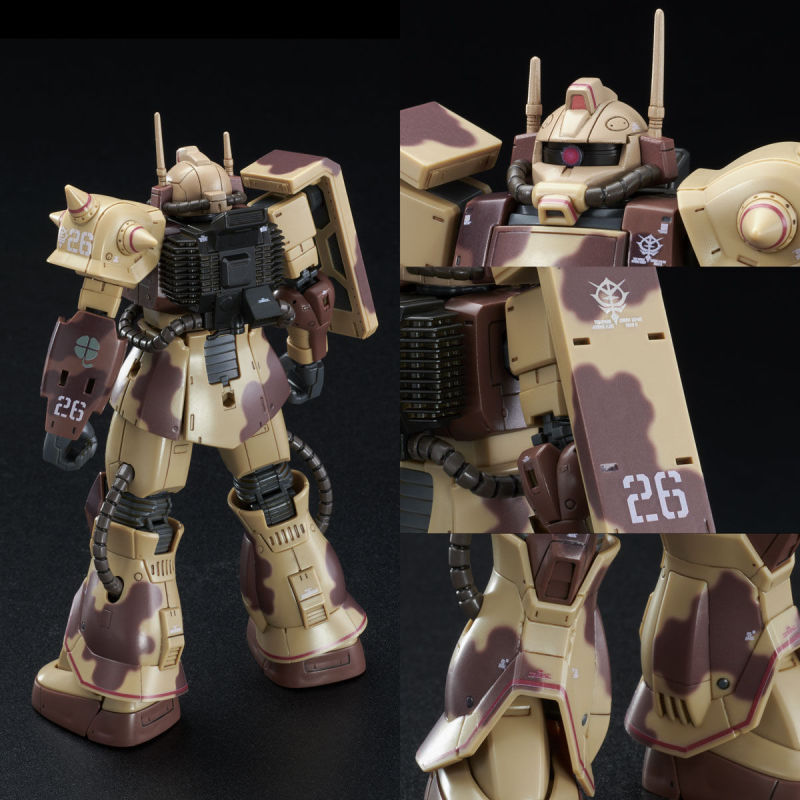 再現帥氣沙漠迷彩！HG 1/144 薩克沙漠型（DA規格）10 月發售【PB限定】