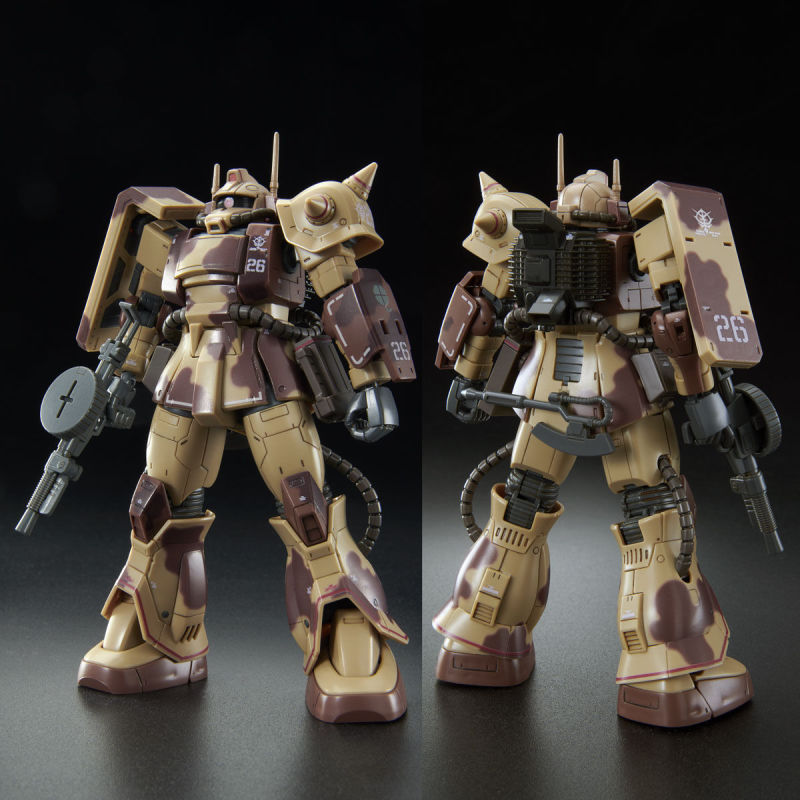 再現帥氣沙漠迷彩！HG 1/144 薩克沙漠型（DA規格）10 月發售【PB限定】