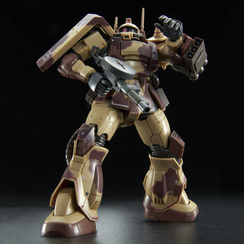 再現帥氣沙漠迷彩！HG 1/144 薩克沙漠型（DA規格）10 月發售【PB限定】