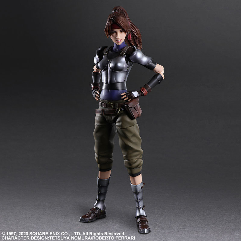 真女主角登場!PLAY ARTS改『FF7重製版 潔西&機車套組』明年 03 月發售