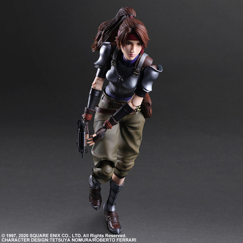 真女主角登場!PLAY ARTS改『FF7重製版 潔西&機車套組』明年 03 月發售