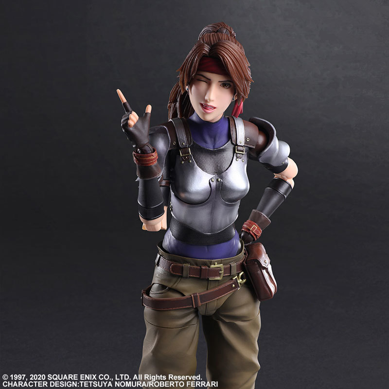 真女主角登場!PLAY ARTS改『FF7重製版 潔西&機車套組』明年 03 月發售
