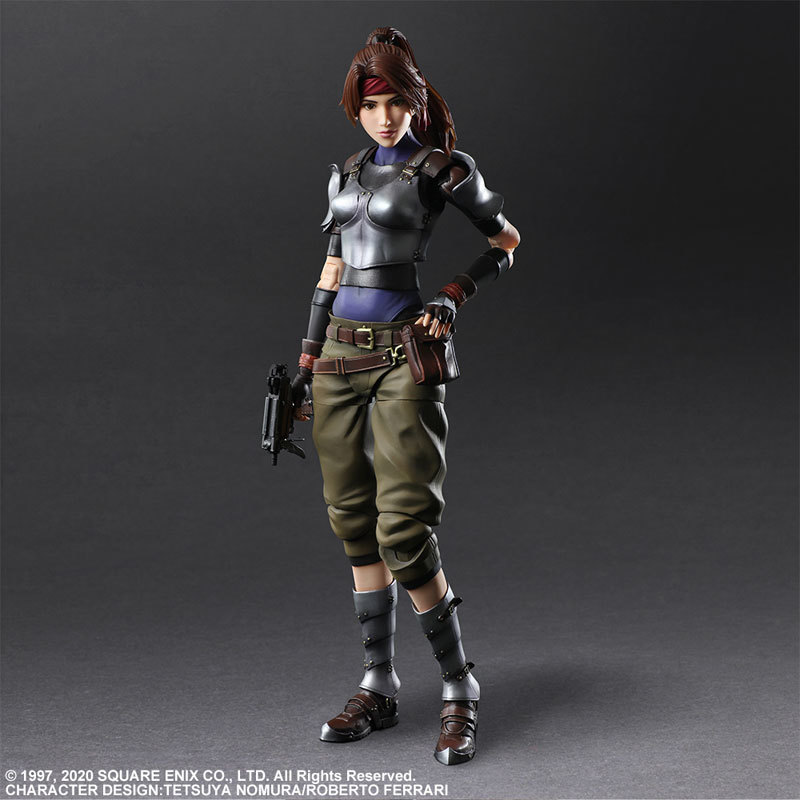 真女主角登場!PLAY ARTS改『FF7重製版 潔西&機車套組』明年 03 月發售
