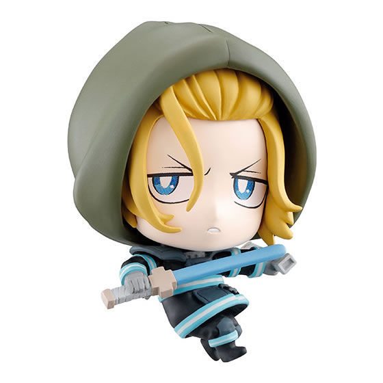 GASHAPON《炎炎消防隊》角色人物收藏轉蛋 淺草破壞王等七位人氣角色登場~