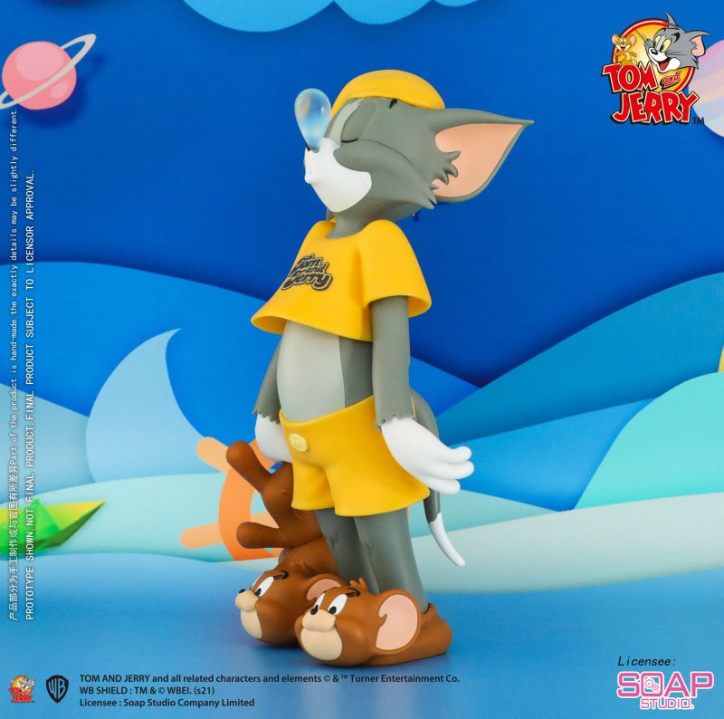 Soap Studio《湯姆貓與傑利鼠》瞌睡人偶（Tom and Jerry - Catnap Figure）