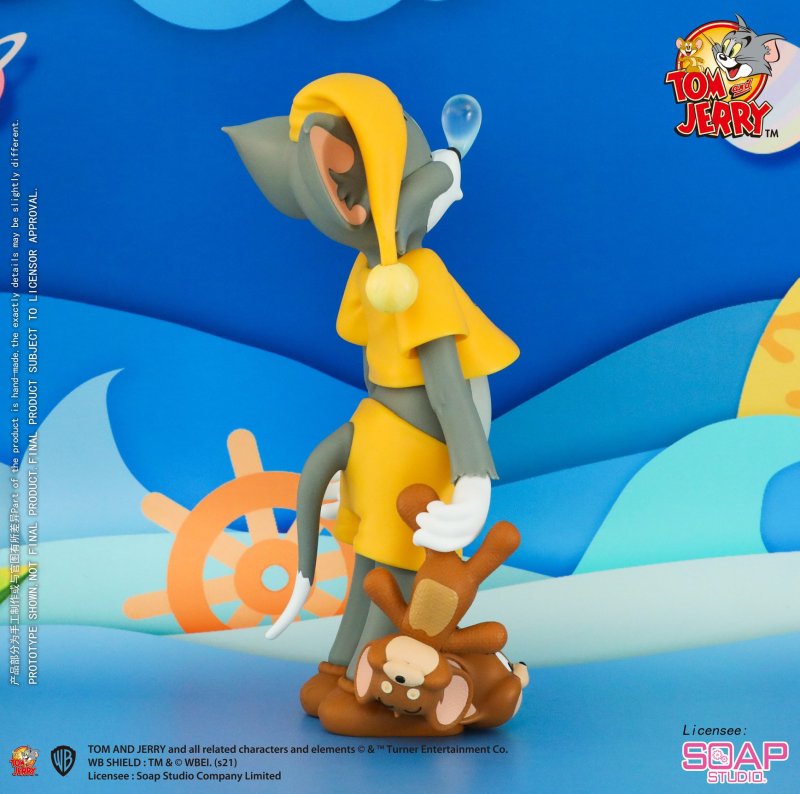 Soap Studio《湯姆貓與傑利鼠》瞌睡人偶（Tom and Jerry - Catnap Figure）