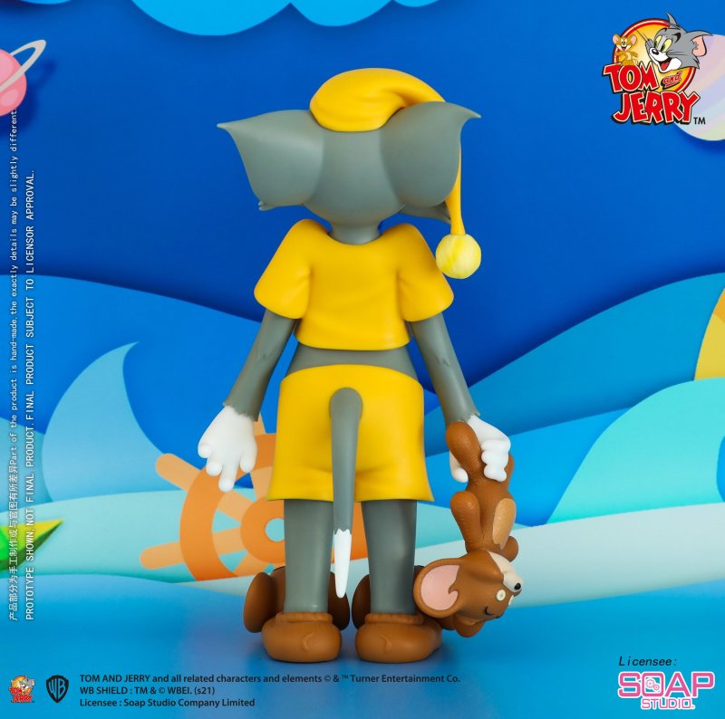 Soap Studio《湯姆貓與傑利鼠》瞌睡人偶（Tom and Jerry - Catnap Figure）