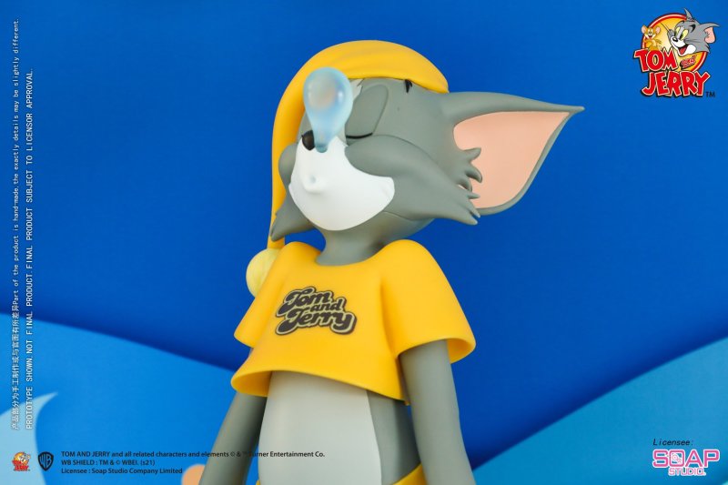 Soap Studio《湯姆貓與傑利鼠》瞌睡人偶（Tom and Jerry - Catnap Figure）