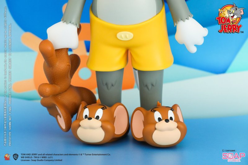 Soap Studio《湯姆貓與傑利鼠》瞌睡人偶（Tom and Jerry - Catnap Figure）