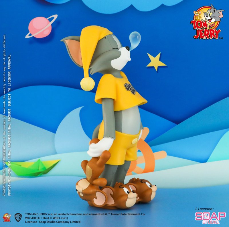 Soap Studio《湯姆貓與傑利鼠》瞌睡人偶（Tom and Jerry - Catnap Figure）