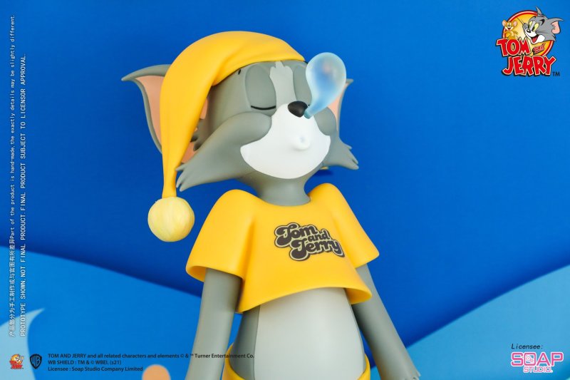 Soap Studio《湯姆貓與傑利鼠》瞌睡人偶（Tom and Jerry - Catnap Figure）