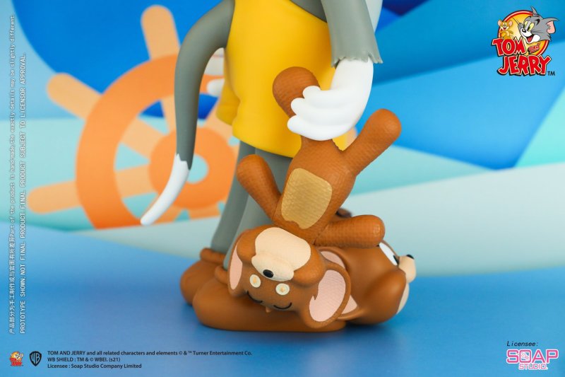 Soap Studio《湯姆貓與傑利鼠》瞌睡人偶（Tom and Jerry - Catnap Figure）