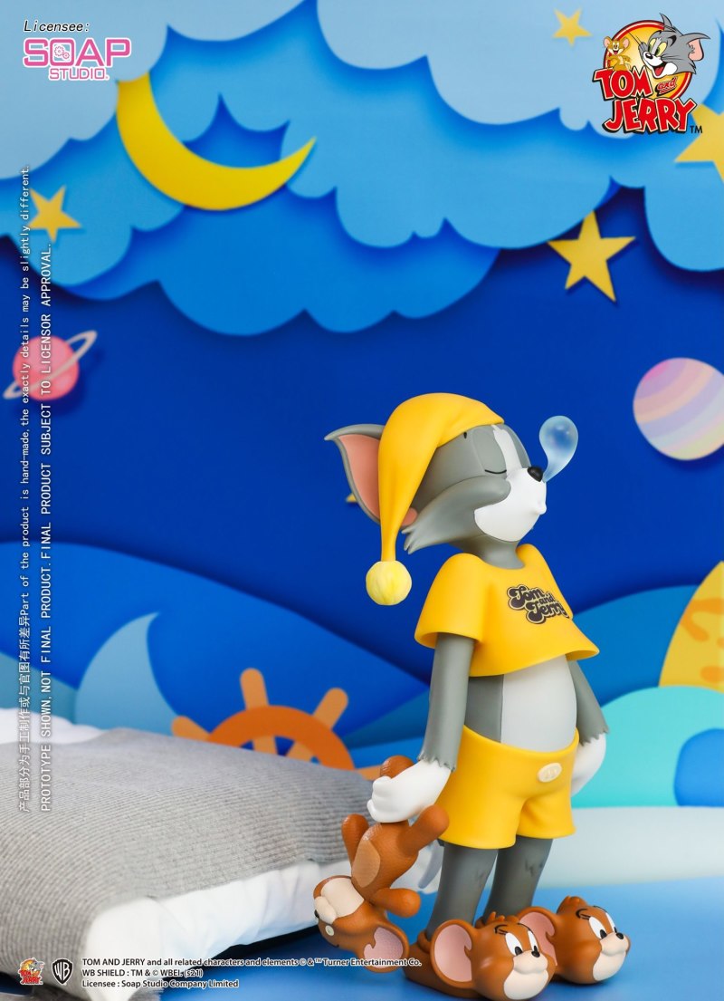 Soap Studio《湯姆貓與傑利鼠》瞌睡人偶（Tom and Jerry - Catnap Figure）