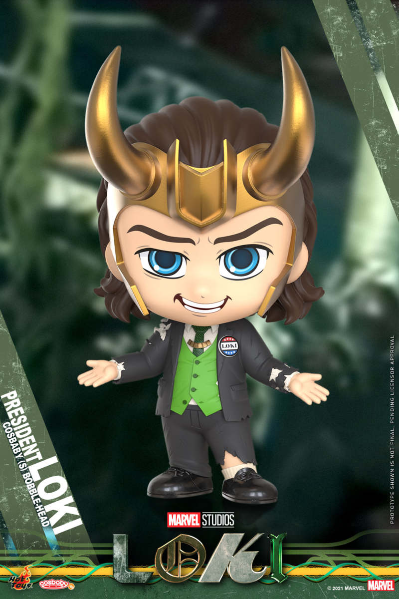 Hot Toys Cosbaby 系列《洛基》Loki - Cosbaby (S) Bobble-Head 惡作劇之神襲來！