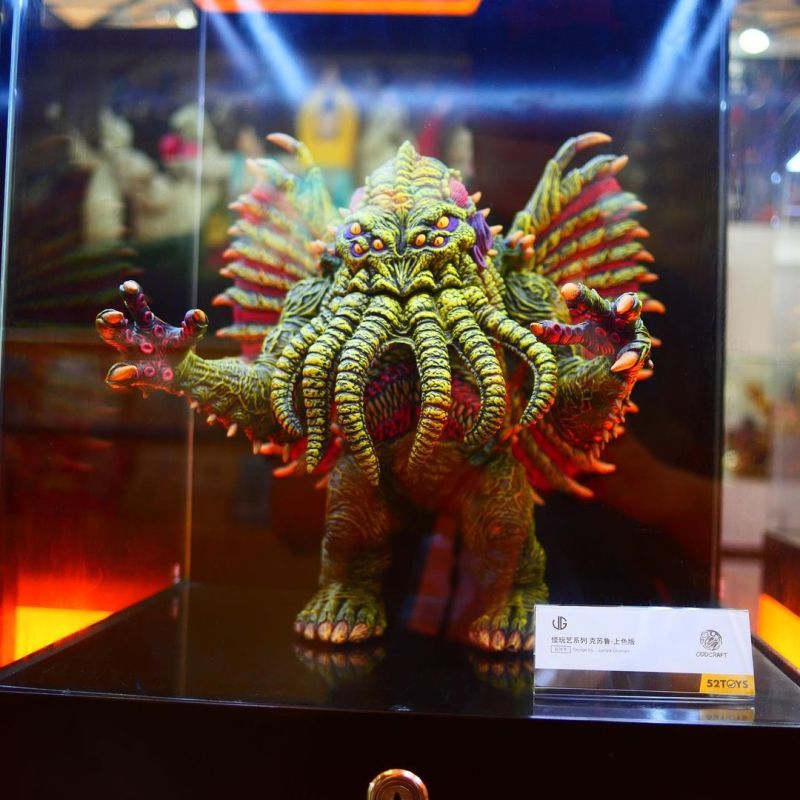 James Groman × 52TOYS「James Groman 的克蘇魯」上色原型公開 驚人細節大魄力襲來！【WF21上海】