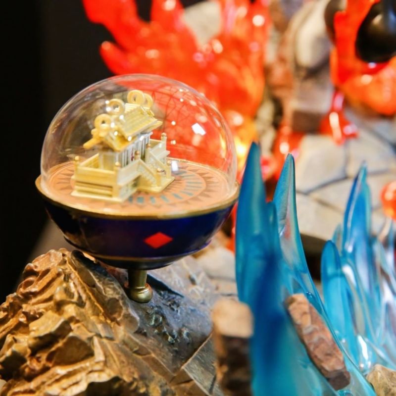 Figurama Collectors《七龍珠超》悟空vs吉連 1/6比例雕像 替換上身完整重現力量大會對決！