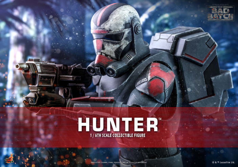 Hot Toys – [TMS050] -《星際大戰：瑕疵品》獵人（Hunter）1/6 比例收藏級人偶