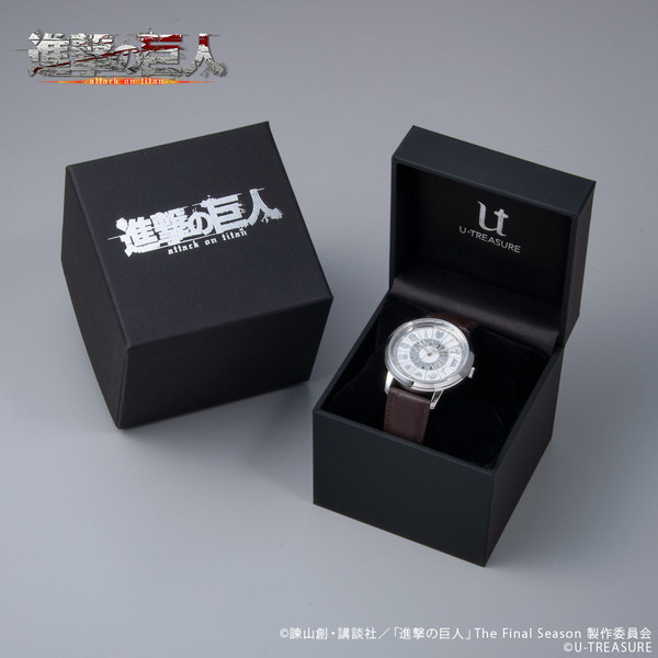 紀念動畫最終季！U-TREASURE⨯《進擊的巨人》推出聯名紀念手錶| 日刊電電