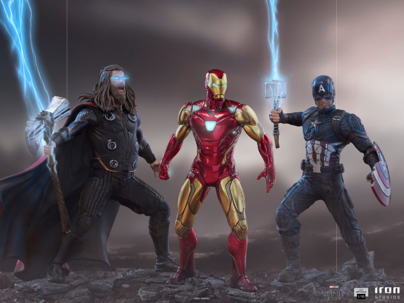 Iron Studios BDS 系列《復仇者聯盟:終局之戰》索爾 終極版(Thor Ultimate)1/10 比例全身雕像