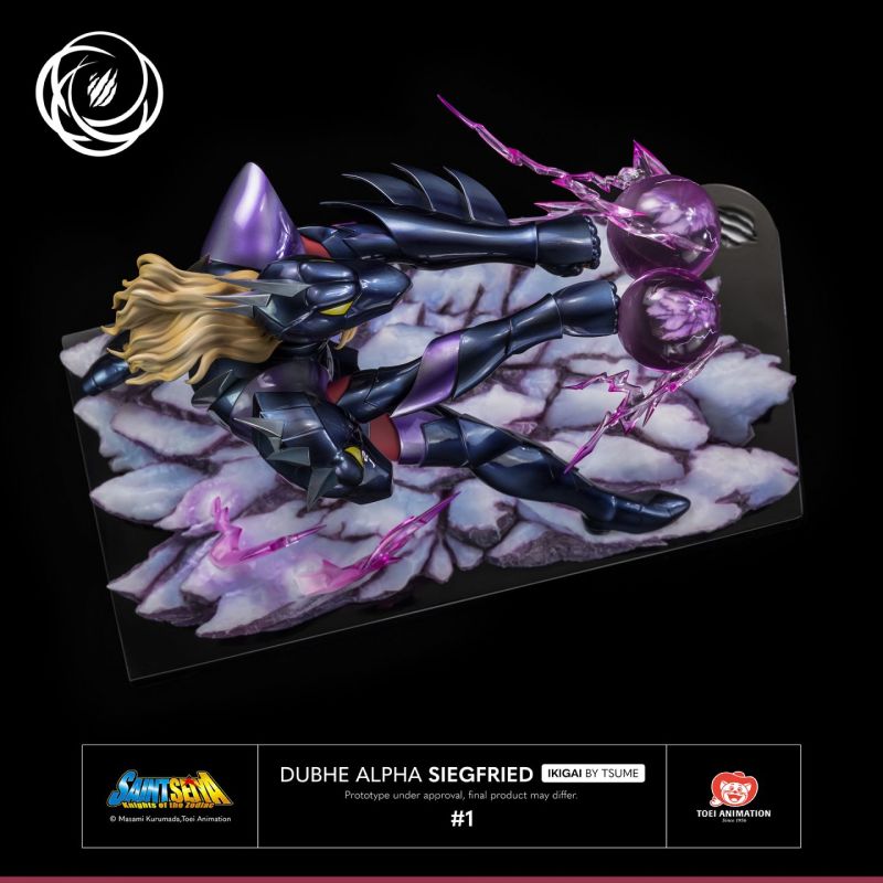 Tsume-Art IKIGAI 系列《聖闘士星矢》北歐神鬥士「α天樞星 雙頭龍 齊格菲」1/6 比例全身雕像