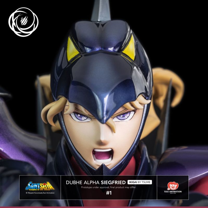 Tsume-Art IKIGAI 系列《聖闘士星矢》北歐神鬥士「α天樞星 雙頭龍 齊格菲」1/6 比例全身雕像