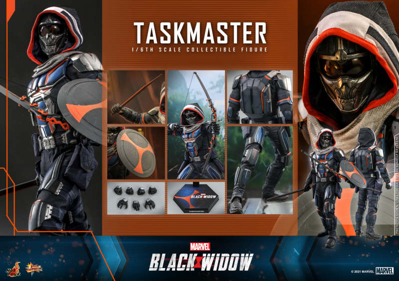 Hot Toys《黑寡婦》模仿大師（Taskmaster）1/6 比例收藏級人偶 豐富武器再現多樣化戰技！