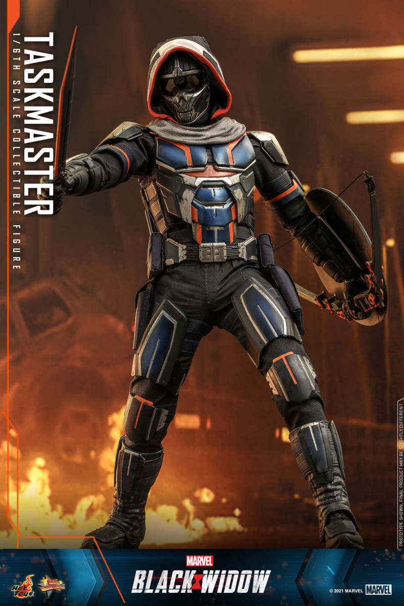 Hot Toys《黑寡婦》模仿大師（Taskmaster）1/6 比例收藏級人偶 豐富武器再現多樣化戰技！