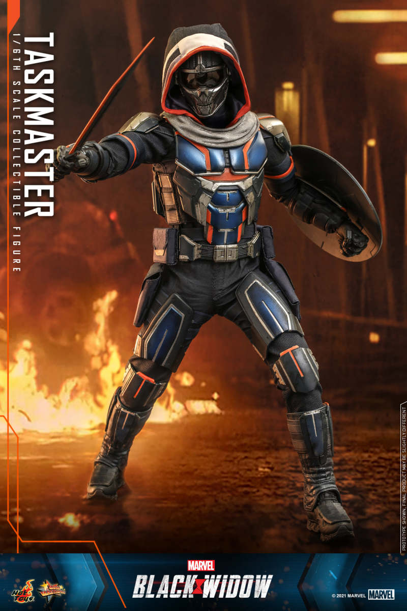 Hot Toys《黑寡婦》模仿大師（Taskmaster）1/6 比例收藏級人偶 豐富武器再現多樣化戰技！