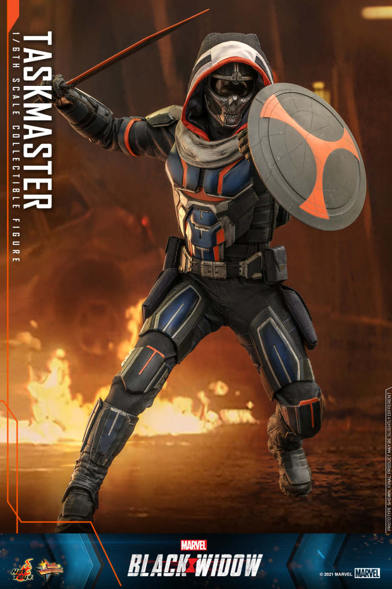 Hot Toys《黑寡婦》模仿大師（Taskmaster）1/6 比例收藏級人偶 豐富武器再現多樣化戰技！