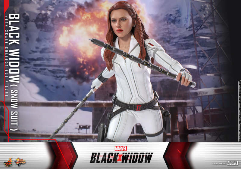 Hot Toys《黑寡婦》黑寡婦（Black Widow）Snow Suit 1/6 比例收藏級人偶 全新白色戰衣登場！